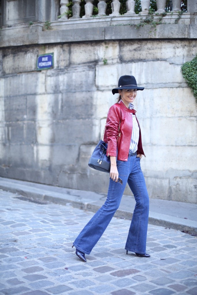 Paris Fashion Week Sept 2015- A touch of red!