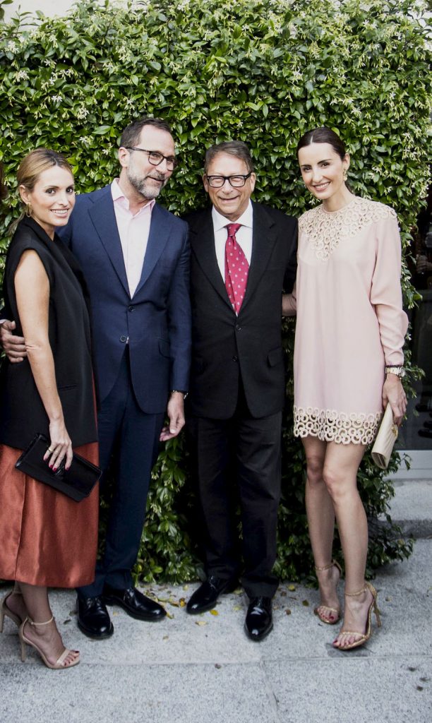 At US Embassy in Spain with Stuart Weitzman!