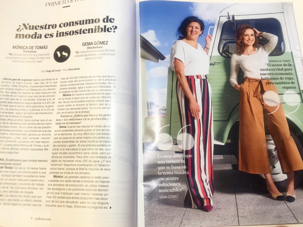 At Yo Dona magazine – Sept 2016